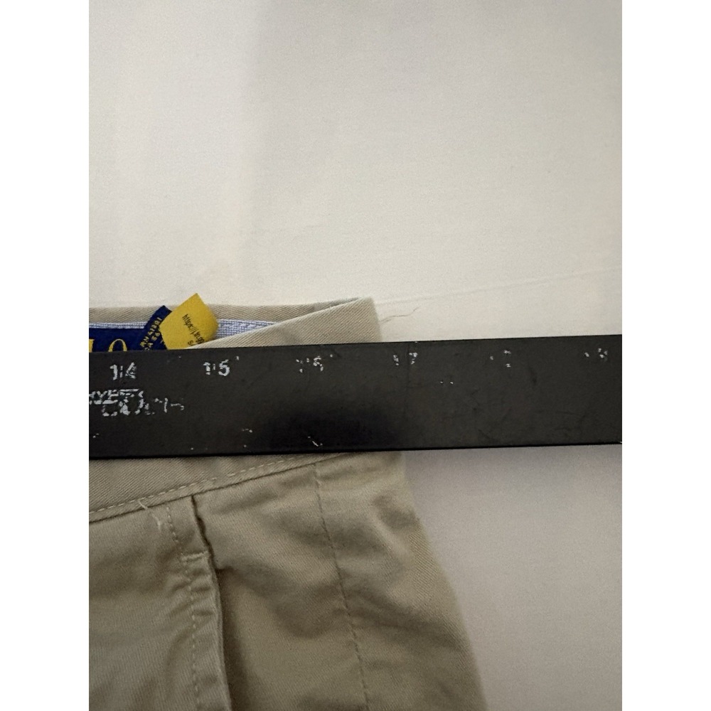 Polo Ralph Lauren Chino Pants Men's Size 38x30 Beige Straight Stretch Fit - Picture 2 of 11